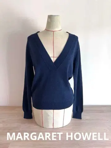 마가렛호웰 / 니트 / 스웨터 / 상의 / F / 울 / 다크 네이비