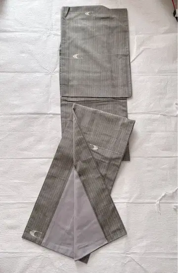 평상복 견직 그레이 스트라이프 월야