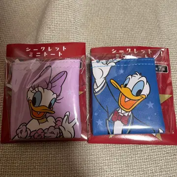 디즈니 스토어 한정판 시크릿 미니 토트 도날드 데이지 새상품