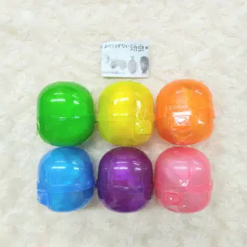 리얼! 만지고 싶어지는 촉감! 있을 법한데 없었던 애벌레 번데기 전 6종