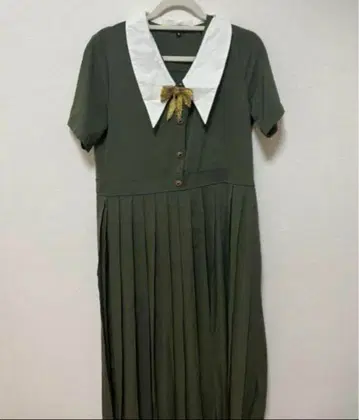 sisterjane 리본 브로치 포함 원피스