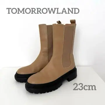 TOMORROWLAND 라이트 러버 솔 사이드 고어 부츠 36 새상품급