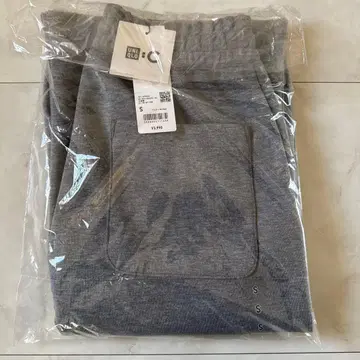 유니클로C 맨투맨 와이드 팬츠