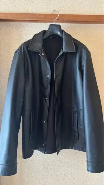 ZARA 빈티지 가죽 자켓