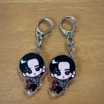 메구로 렌 스노치루 매달리기 시리즈 키링 2개 세트