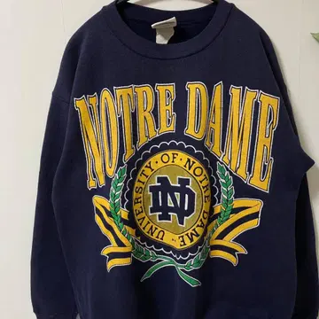 노트르담 대학 칼리지 맨투맨 USA 80~90년대 빈티지