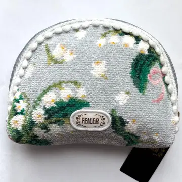 택 포함 미사용 페이러 피에르 뮈게 하프문 파우치