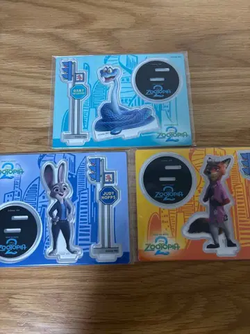 해피 복권 주토피아2 G상 아크릴 스탠드 닉 주디 게리