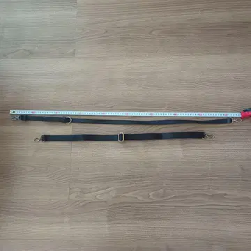 블랙 숄더백 스트랩 약 95cm와 약 72cm 2개