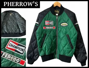 페로우즈 범블비 BTJ1 퀼팅 와펜 레이싱 자켓