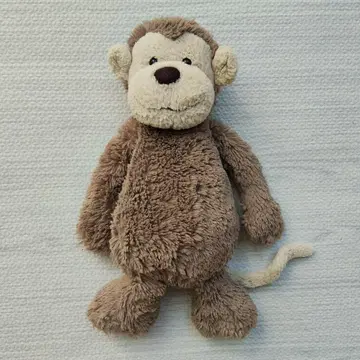 새상품급 Jellycat 제리캣 바슈풀 몽키 봉제 인형 원숭이