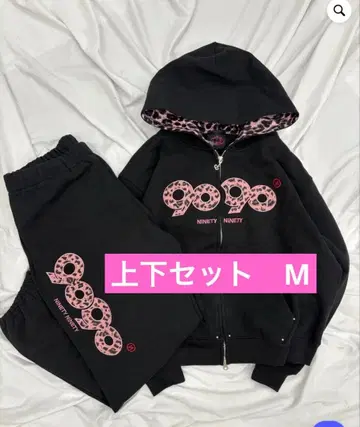 9090 OG 로고 셋업 블랙 size M