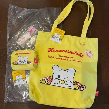 정가 5000엔 초과 하나마루 유령 토트백 파우치 스트랩 산리오