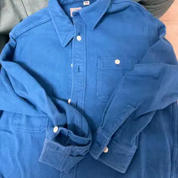 SUGAR CANE 긴팔 셔츠 M 사이즈 파랑