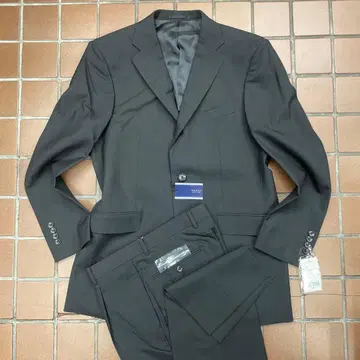 초특가 취업 정장 단추 3개 달린 수트 블랙 스트라이프 A5 M 1턱