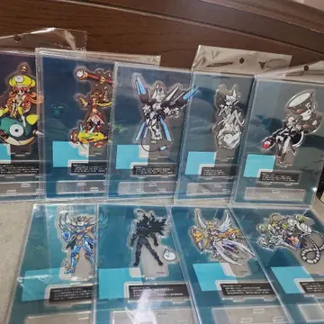 아크릴 스탠드 9개 세트 냥코 대전쟁