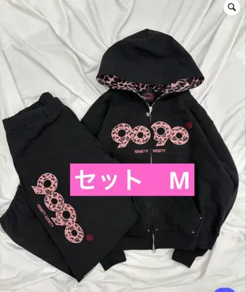 9090 OG 로고 셋업 블랙 size M