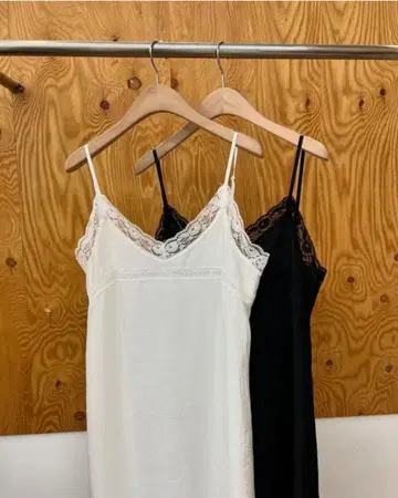 한국 레이스 원피스 레이어드