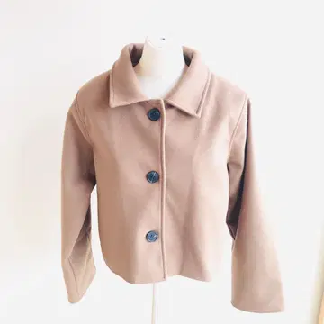 REBALANCE 숏 기장 자켓 코트 카멜 M 사이즈 [ F331