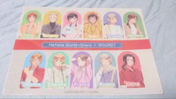 헤타리아 월드 스타즈 라운드 1 오리지널 B4 플라스틱 매트 전반