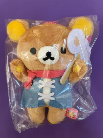 리락쿠마 매달리는 봉제 인형 느긋한 경호원