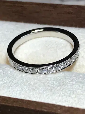 미사용 새상품 반돔 아오야마 다이아몬드 이터니티 반지