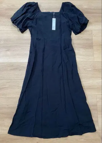 Andemiu 안데뮤 2WAY 퍼프 슬리브 원피스 블랙 프리 사이즈