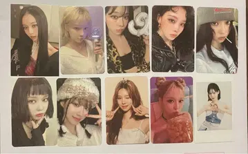 aespa winter 윈터 트레이딩 카드 묶음 판매