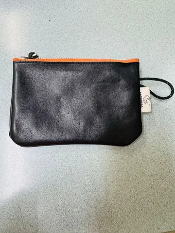 BROWNBAG 블랙 오렌지 파우치