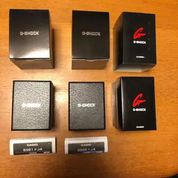 CASIO G-SHOCK 빈 박스