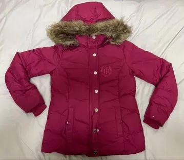 TOMMY HILFGER 다운 자켓 퍼 포함