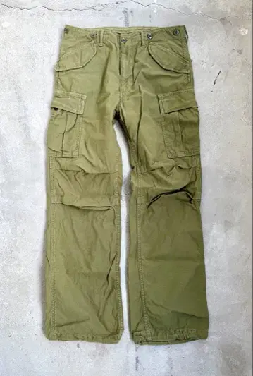 OMNIGOD 옴니갓 카고 팬츠 olive size 3