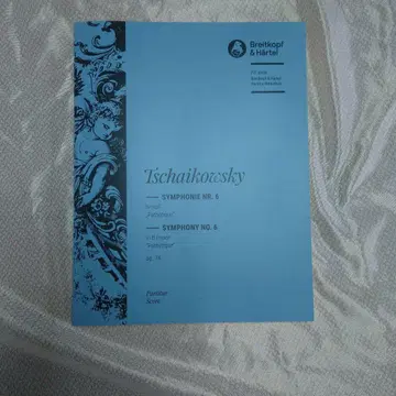 차이콥스키 교향곡 제6번 나단조 Op.74 [ 비창 ] 대형 스코어