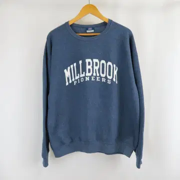 새상품급 MILLBROOK 멜란지 오버 사이즈 맨투맨 XL