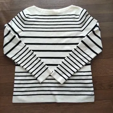 MACPHEE 보더 니트 티셔츠