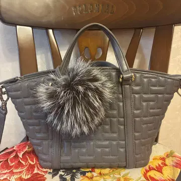 새상품급 긴자 요시노와 퀼팅 2웨이 핸드백