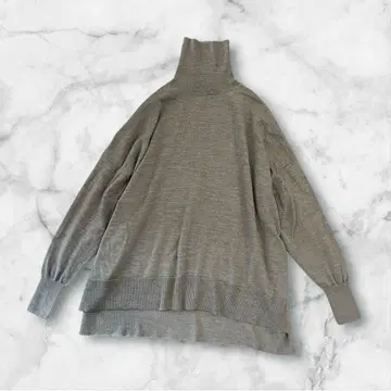 새상품급 저널 스탠다드 리룸 BiellaYarn 와이드 터틀넥