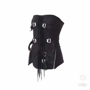 theredthread S burlesque corset black