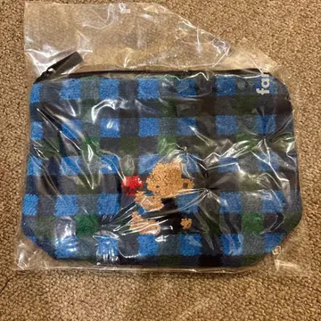 패밀리아 셔닐 직조 파우치