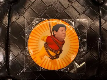 시진핑 곰돌이 푸 피규어 Winnie Xi 배지