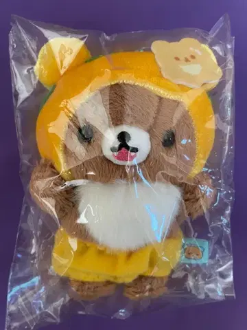 리락쿠마 매달리는 마스코트 차이로이코구마 꿀 요정