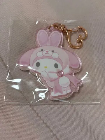 마이멜로디 토끼 코스튬 키링 산리오 랜덤 키링