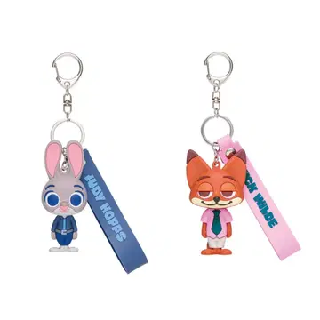 [ 기간 한정 판매 ] 해피 복권 주토피아2 러버 마스코트 키링