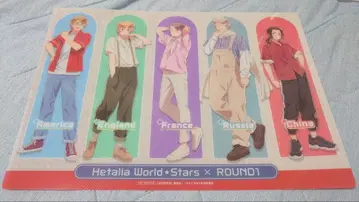 헤타리아 월드 스타즈 ROUND 1 B4 플라스틱 매트 전반