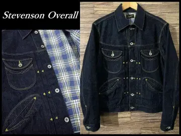 스티븐슨 오버롤 스톡맨 데님 카우보이 자켓