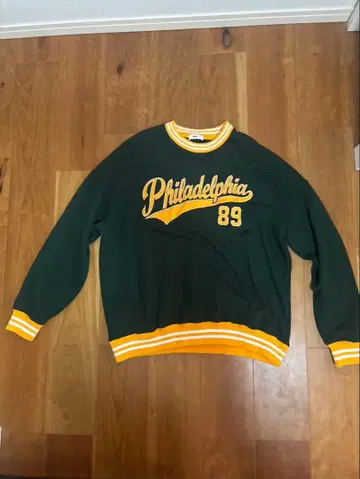 Philadelphia 89 다크 그린 맨투맨