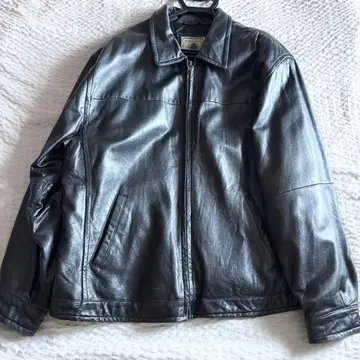 NORTHWEST TERRITORY 가죽 자켓 블랙 충전솜