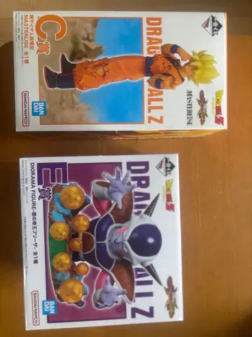 드래곤볼 Z C상 E상 피규어 세트