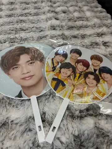 나니와단시 집합 부채 타카하시 쿄헤이 2장 세트