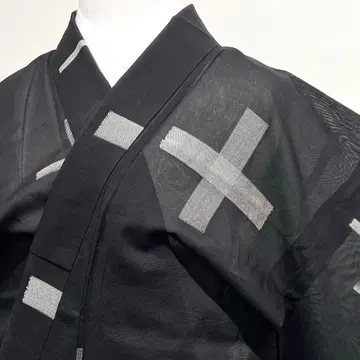 세미앤티크 코몬 여름용 샤 십자가 모드 기모노 013k